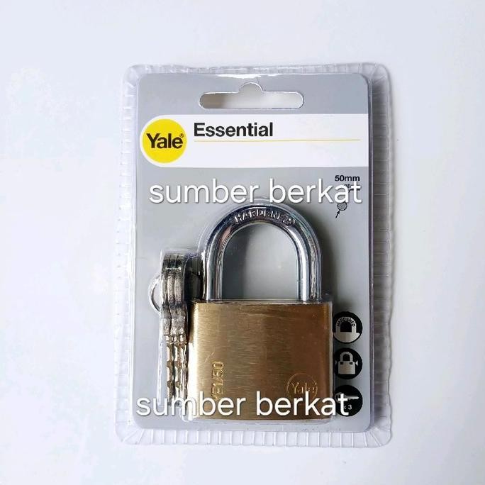 Gembok Yale 50Mm Pendek , Gembok Yale Ye1/50/126 , Gembok Yale 50 Pendek