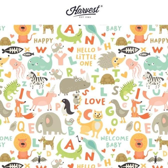 Paket Paper Bag, Kertas Kado & Kartu Baby Harvest Wrap Kit - Baby Zoo KS