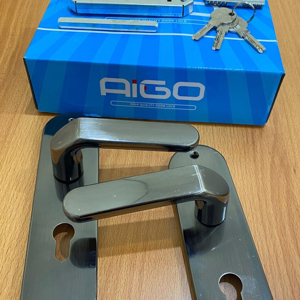 Gagang Pintu rumah / Kunci Pintu 20Cm Tanggung Minimalis AM-25