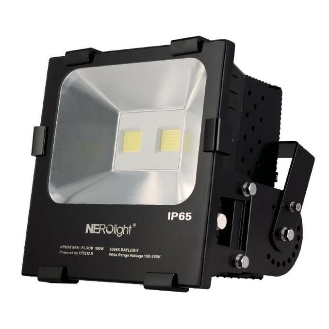 Ready...Ready...Ready...] NEROLIGHT ARMATURA LED FLOOD LIGHT - 100W / IP65