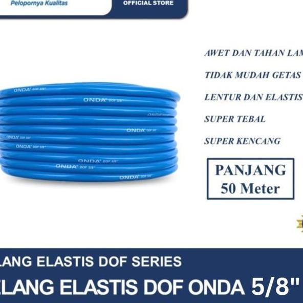 Onda Selang Air Elastis Dof 58 50 Meter Selang Air Onda