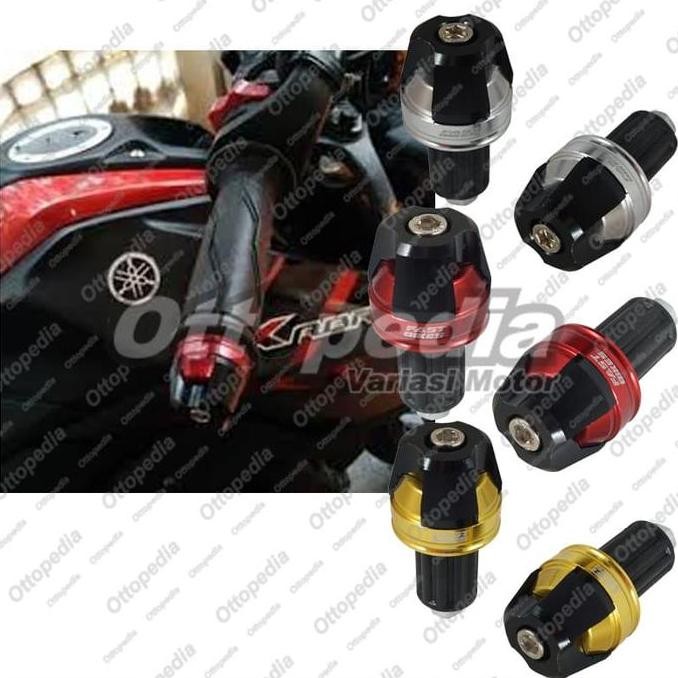 ,,,,,,,] Jalu Stang Stir Bar End Grip Fast Bikes CNC Nmax PCX Lexi Variasi