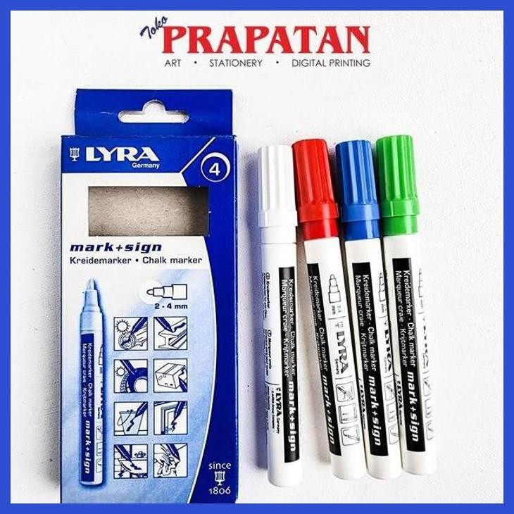 

( SEKOLAH / LUKIS ) READY LYRA CHALK MARKER ASSORTED COLOR SET (SENI / MENGGAMBAR / ART / KERAJINAN ) GOOD QUALITY