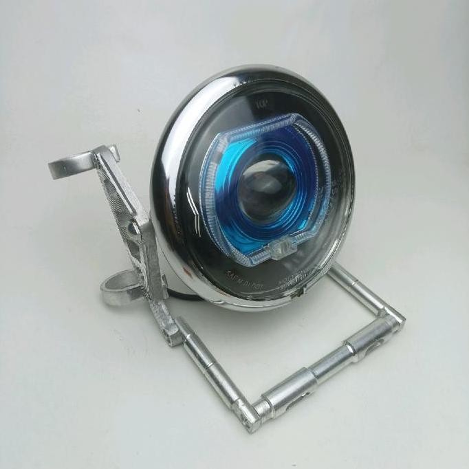 Terlaris Lampu Daymaker Billed Set Batok Pesek Jute 5,75 Inch Set Kupingan Cnc Dengan Pangkon Plat N