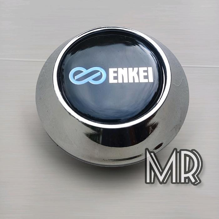 Tutup Dop Velg Enkei Kerucut Chrome Kaki 6.15 Cm Topi 6.8 Cm Cover As Roda Accessories Motorcycle Or