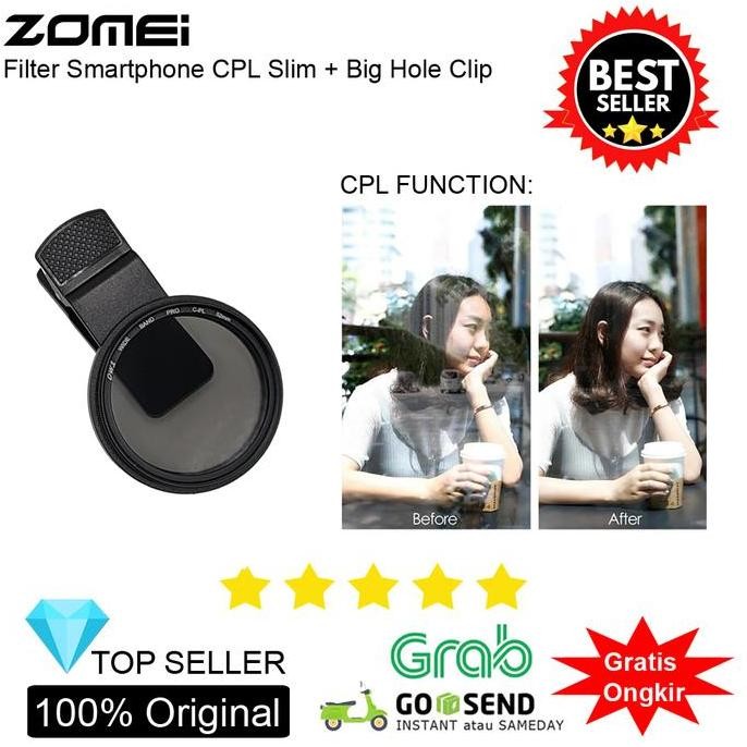 PROMO Zomei Filter CPL 52mm for Smartphone