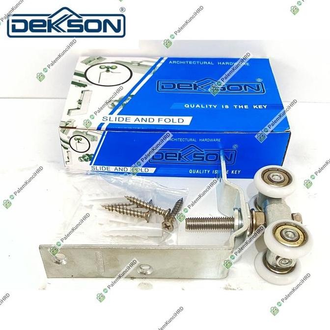 Roda Pintu Lipat Pintu Aluminium Dekson Roda Atas Folding Dekkson