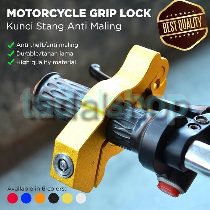 GRIPLOCK KUNCI STANG REM TANGAN MOTOR/KUNCI REM TANGAN PREMIUM QUALITY FORSALE