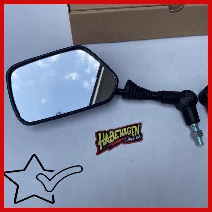 [HBA] SPION ASTREA PRIMA LIPAT | KACA SPION SEPION DRAT 14 1 SATU PASANG KANAN KIRI TANGKAI LIPAT HO