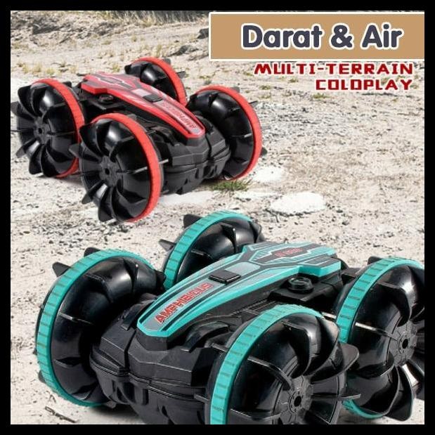 Mobil Rc Amfibi Bisa Jalan Di Air Amphibious Stuntcar Rc