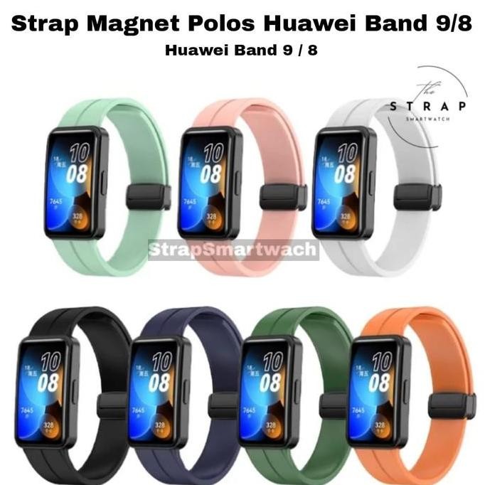 NEW SALE PROMO Original Strap Huawei Band 9 Strap Huawei Band 9 / 8 Magnet Polos PROMO TERBARU TERLA