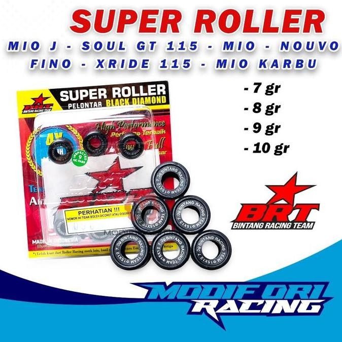 BRT - MIO KARBU - ROLLER RACING BRT - BLACK DIAMOND - MIO SPORTY - MIO TERBARU