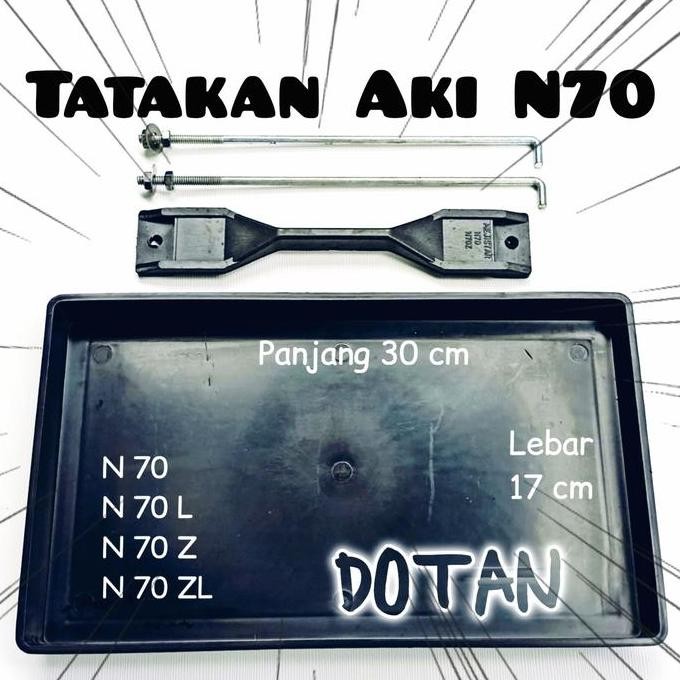 TATAKAN AKI N70 ACCU Tatakan aki N 70