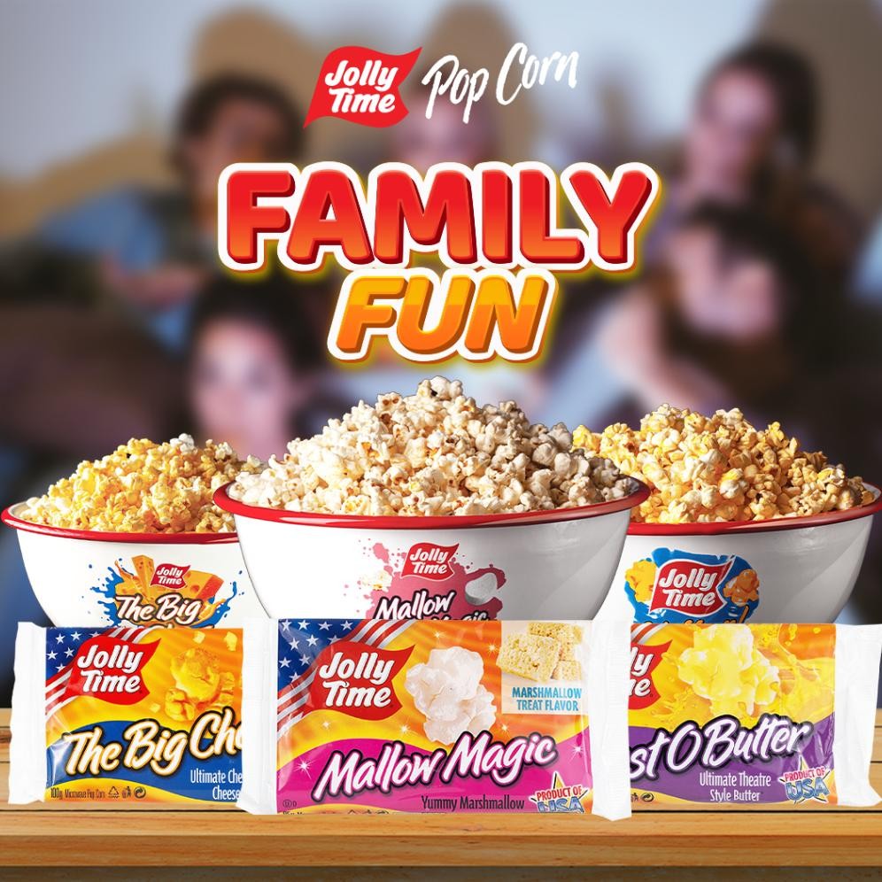 

Cod Exclusive Merry Jo X Jolly Time - Paket Family Fun (1Bob, 1Tbc, 1Mm) - Mircowave Popcorn -79