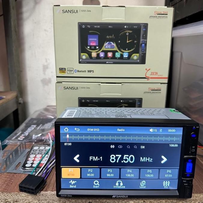 ready  Head unit Deckless Sansui 7 inch SA5201i Support Apple Carplay