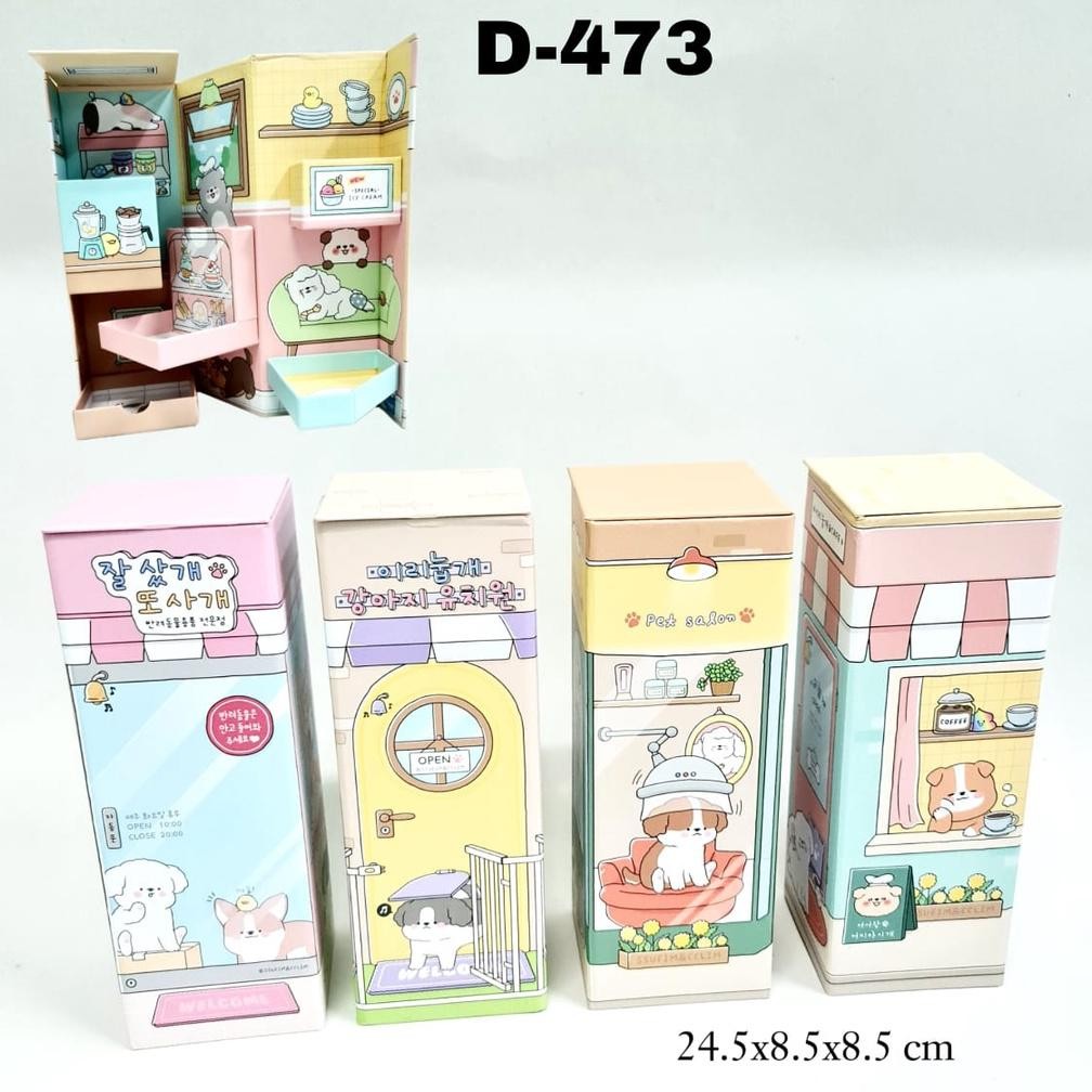 

Tempat Pensil Kotak Pensil Kode Model Karton D 473 530