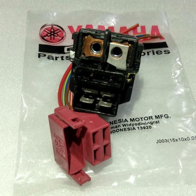 SOKET RELAY BENDIK RUMAH STATER YAMAHA R25 MT25 ORIGINAL