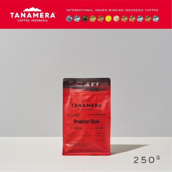 

Tanamera Coffee Breakfast Blend 250G Termurah Best Quality 100% Original