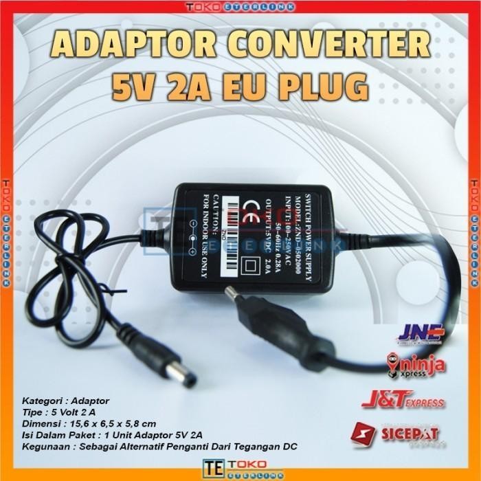Cn Power Adaptor 5V 2A Part Media Converter Htb 3100 Adaptor Yang Baik