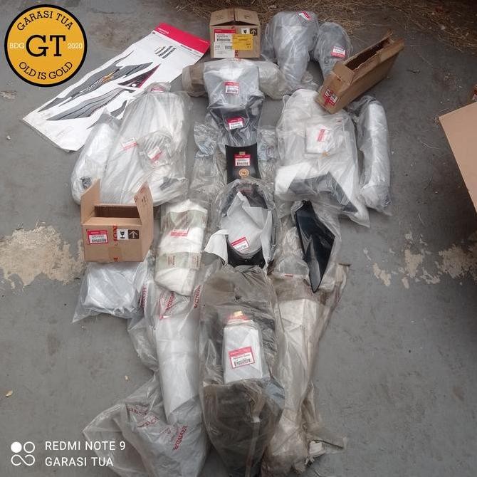 Full Set Body Bodi Supra X 125 Pertama lama old Asli Ori Original AHM murah