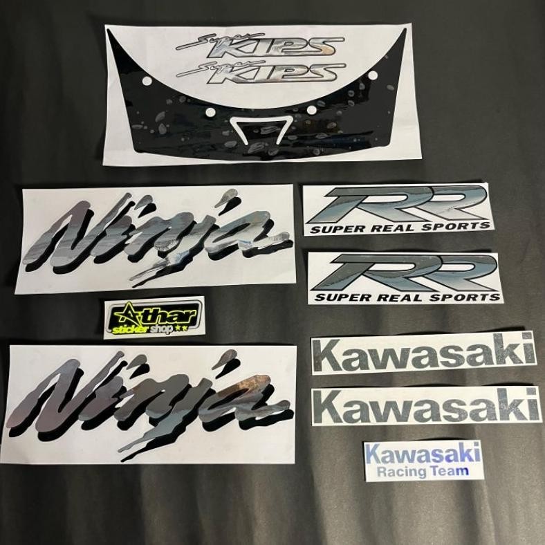 stiker Ninja RR Old ZX Cbu stiker cutting ninja