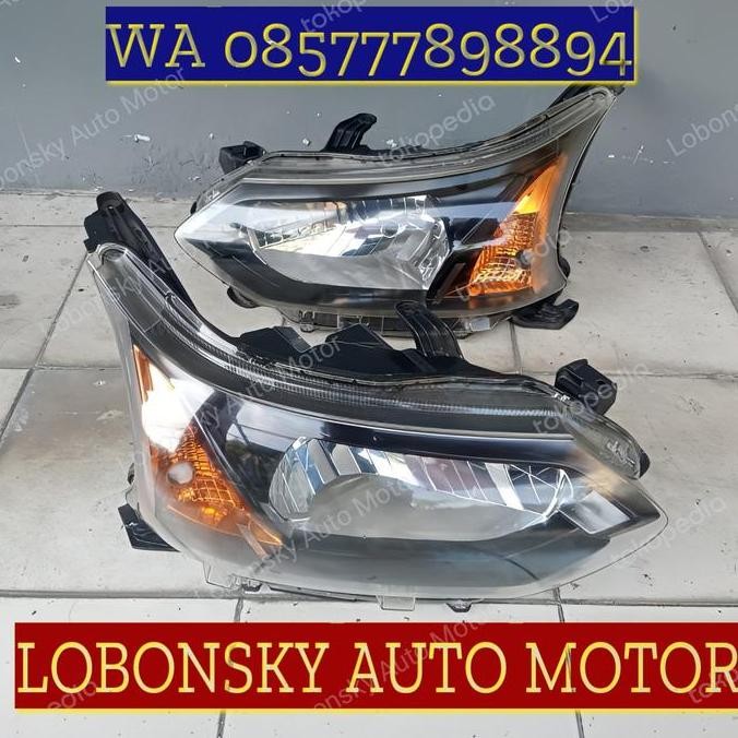 ''Terlaris" Headlamp Lampu Depan Avanza Xenia 2014 201 2016 Smoke Custom Murah