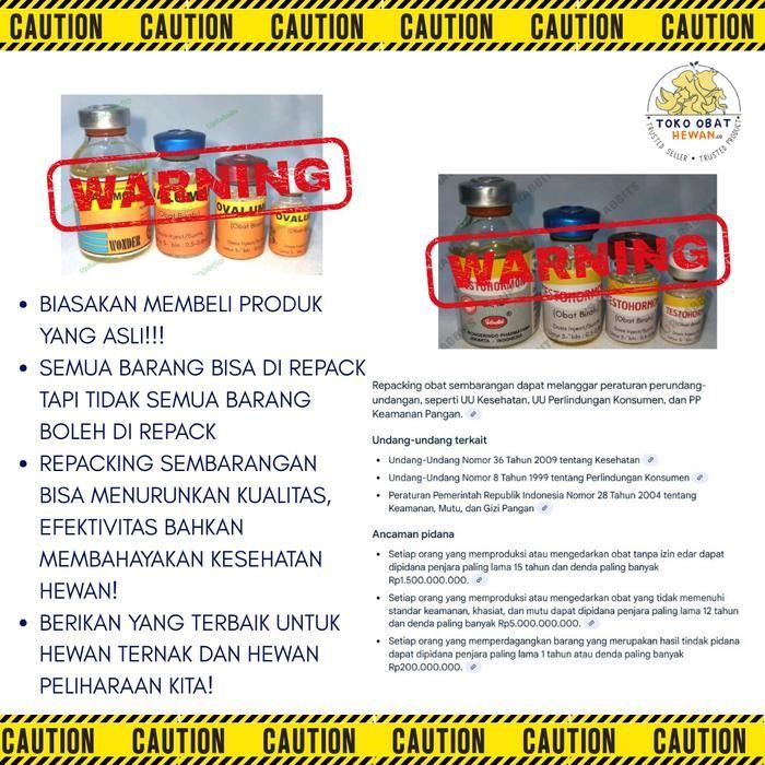 Obat Hewan Injeksi Vitamin B Complex Wonder Untuk Anjing, Kucing, Sapi, Dan Kuda - Ready Stok 50Ml D