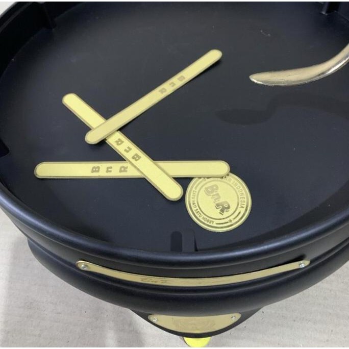 Tebok Sangkar Kandang Burung Lovebird BNR Black Doff PVC Original Asli