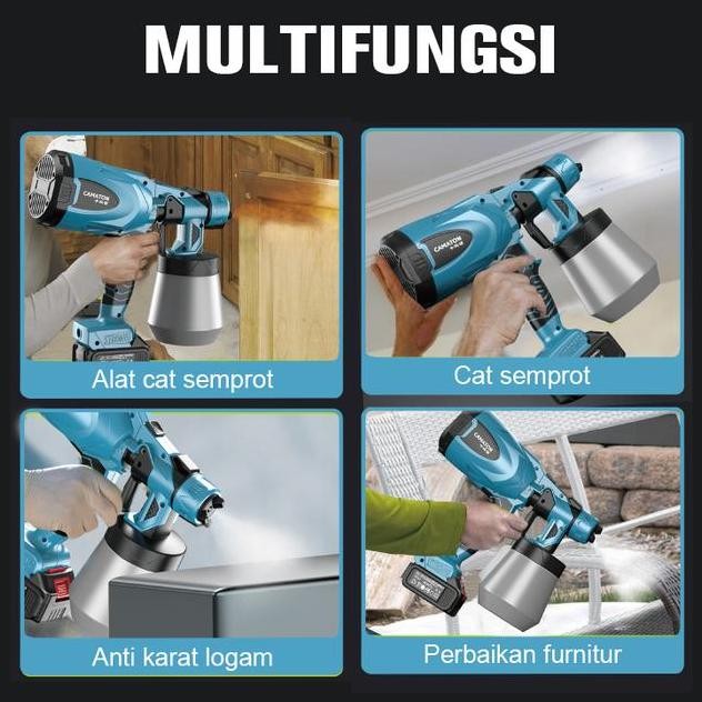 Ironhoof Cat Semprot Listrik Electric Spray Gun 850W Mesin Spray Gun