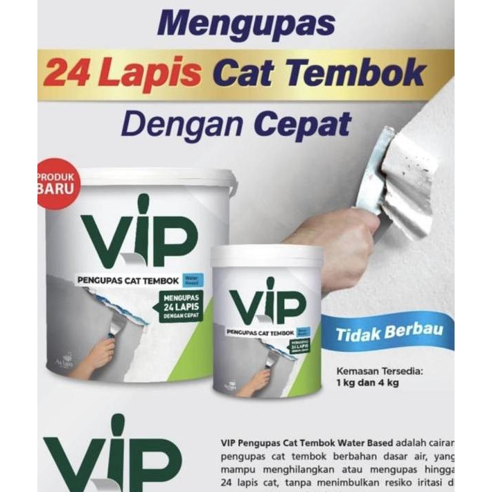 Pengupas Cat Tembok Vip By Avian Paint