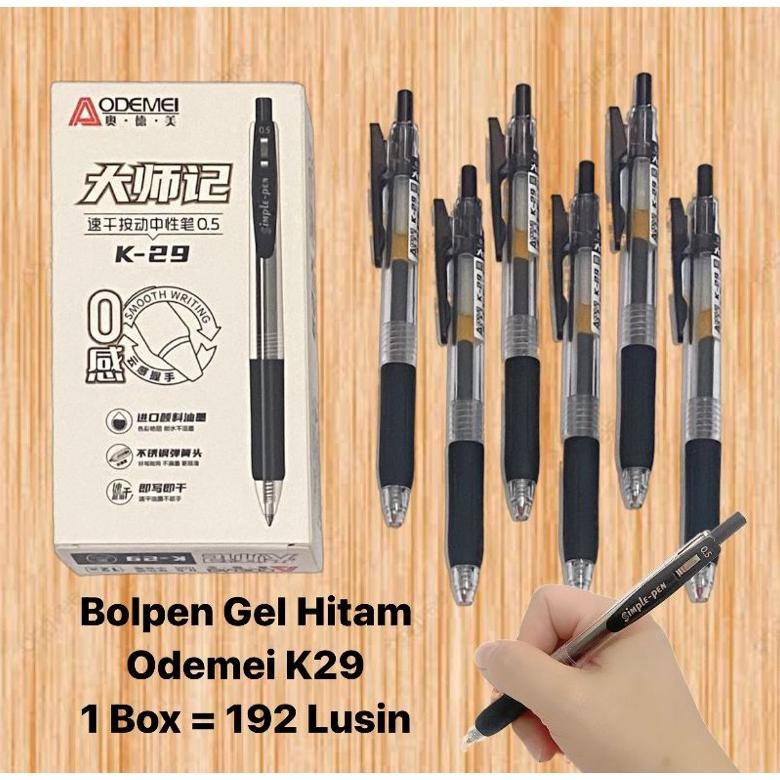 

Diskon Pulpen Cetekan Gel Pen Office Aodemei K29 0.5Mm (1 Lusin) Bolpen Office Diskon