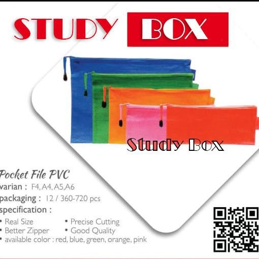 

Promo Pocket File Pvc A6 / Pocket File / Tempat Alat Tulis Prermium