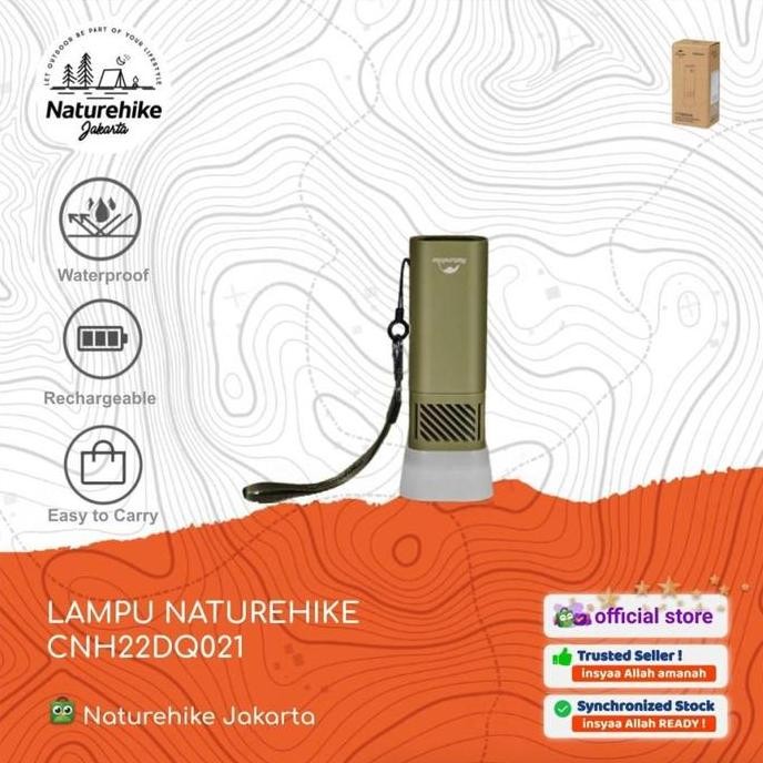 TERBARU LAMPU SENTER LENTERA + OBAT NYAMUK TENDA CAMPING NATUREHIKE CNH22DQ021
