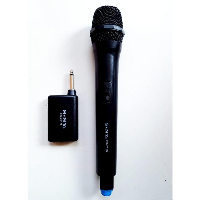 Mic Wireless Sony Es 701N Microphone Tanpa Kabel Mic Karaoke Original Dan Terpercaya