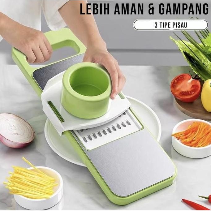 

Terlaris Parutan Sayur Serbaguna / Alat Pemotong Sayur Alat Dapur R46