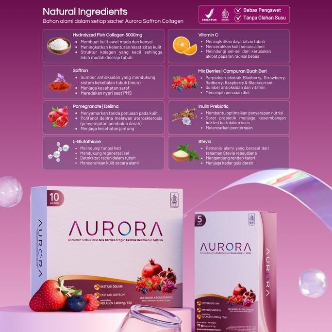 Aurora Saffron Collagen - Healthy Pack 10 Sachet