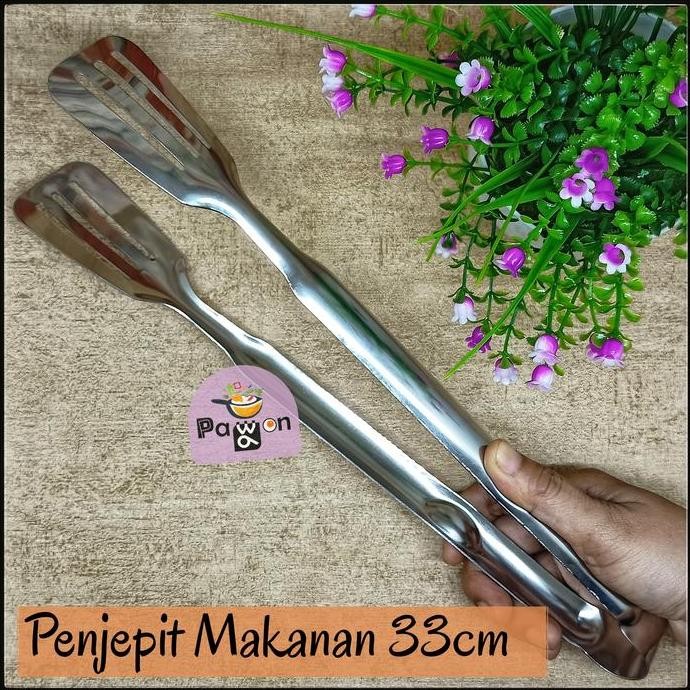 

Terlaris Penjepit Makanan - Capitan Gorengan Stainless Panjang 33 Cm Bx001-14