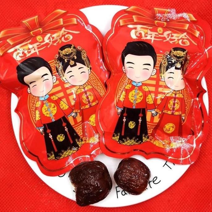Buah Kurma Madu Permen Sangjit Candy Wedding China Permen Shuang Xi