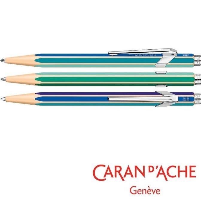 

Caran Dache 849 Colour Treasure Ballpoint Pen/ Pulpen Co