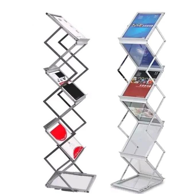 

New Product - Rak Brosur Acrylick Lipat 4 Susun 7 Susun Kiarastoreku