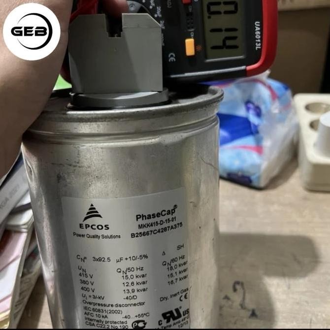 Kapasitor Epcos 15 Kvar 415V Co