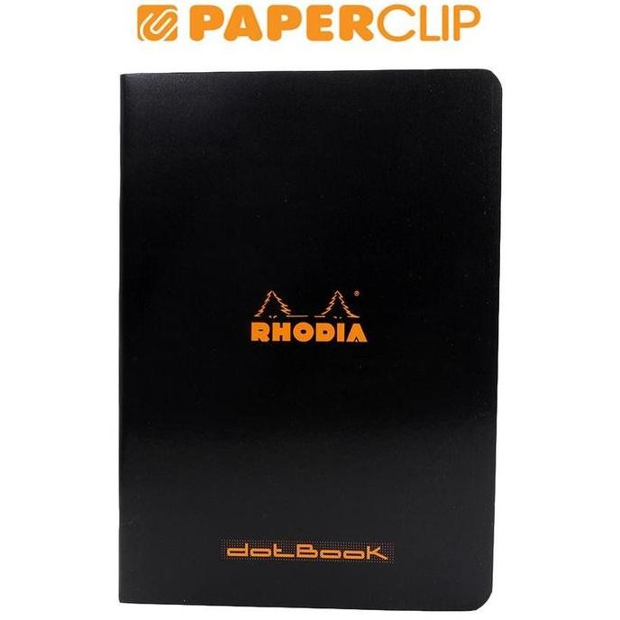 

New Product - Notebook Rhodia A5 Staplebound Black Dot Grid 119186C Kiarastoreku