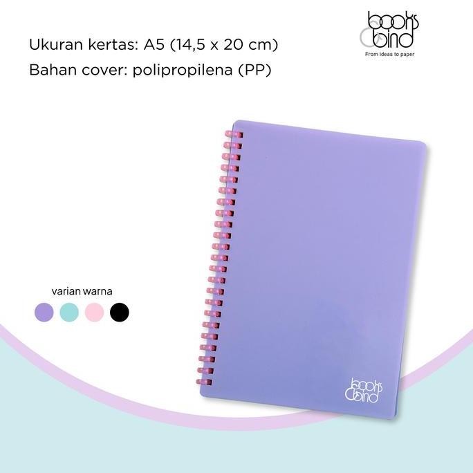 

New Product - Books&Bind Soft Spiral Notebook Pp A5 Black Kiarastoreku