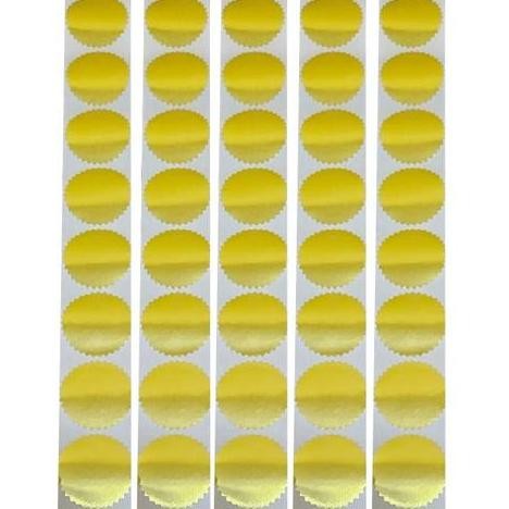 

New Product - Sticker Seal Untuk Stamp Emboss Kiarastoreku