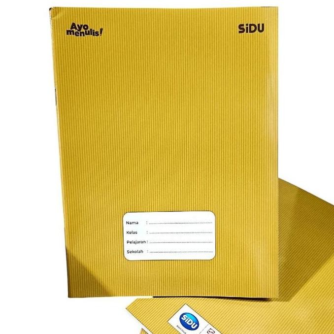 

1 Pack Buku Tulis Sidu 60 Lembar 10 Pcs Dengan Cover Sampul Coklat - Kertas Berkualitas Tinggi - Paper, Stationery Sekolah Co