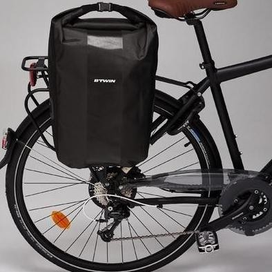 Tas Sepeda Btwin Dry Bag Pannier 20L Wateroof