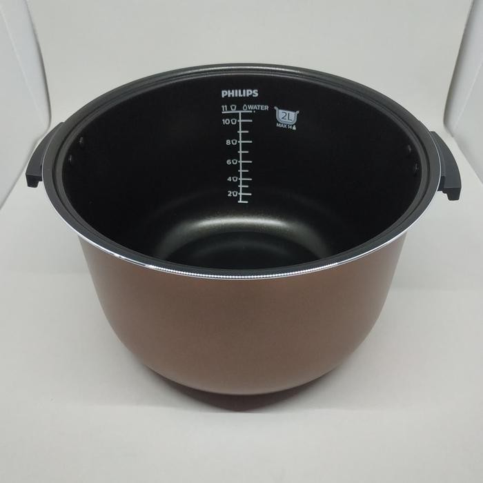 New Panci Saja Teflon Magic Com Rice Cooker Philips Hd3132 3132 3128 2L