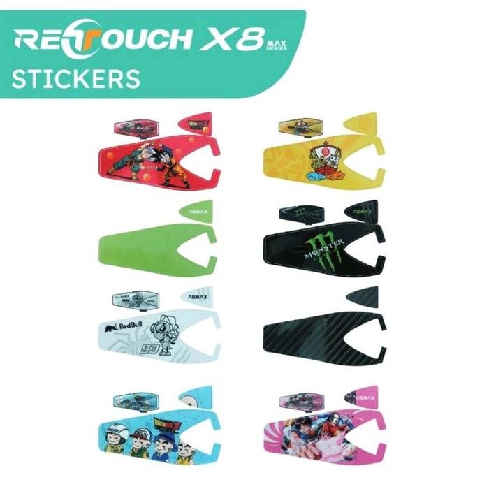 

New Product - Stiker Skin Interkom Retouch X8 Max | Stiker Untuk Helmet Intercom Retouch X8 Max Kiarastoreku