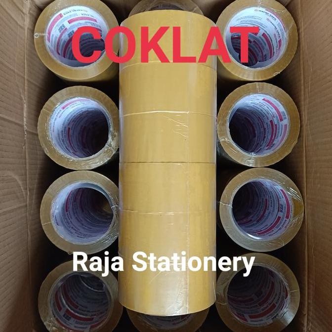 

New Product - Lakban Nachi 2 Inch 100 Yard 48Mm Opp Bening Coklat Tape 1 Dus 72 Roll Kiarastoreku