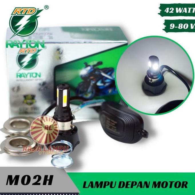 Lampu Motor Rtd 4 Sisi Led M02H Lampu Rtd Original Rtd Led Ori Garansi